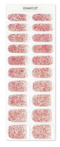 Gel Nail Strips Glitter Punch